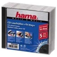 Hama Tri-Key Box CD Jewel Case (00083990) Hama Tri-Key Box CD Jewel Case (00083990)